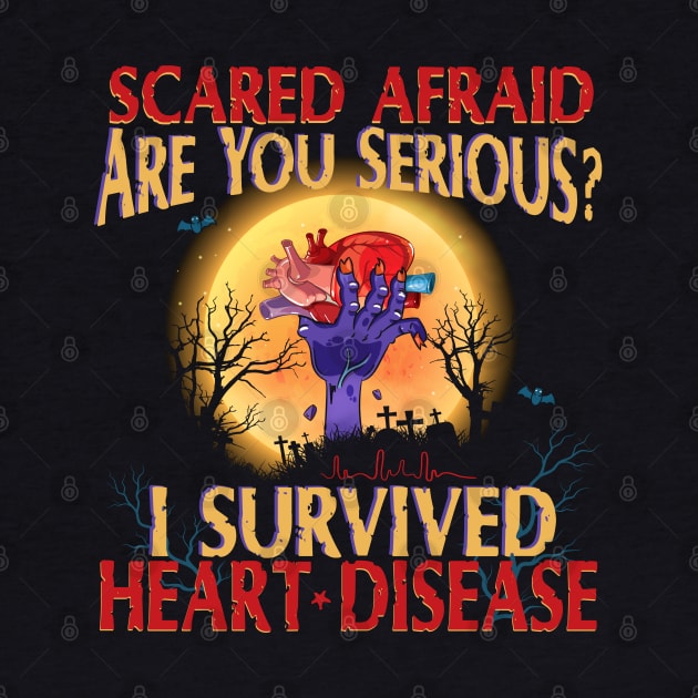 i Survived Heart Disease Funny Halloween by Jandjprints